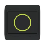 Poussoir rond lumineux LED