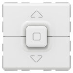 Poussoir 500W maximum Mosaic pour 1 volet roulant - blanc [ 77025 ] . LEGRAND