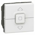 Iterrupteur 1 volet roulant 2 mod 500W maximum Mosaic  - blanc [ 77026 ] . LEGRAND
