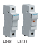 PORTES CARTOUCHES-FUSIBLE . HAGER