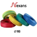 Cable électrique rigide H07VR 16²  Nexans