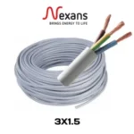 Câble souple  3×1,5mm² U500 SV1V NEXANS