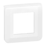 Plaque de finition Mosaic pour 2 modules blanc [ 78802L ] . LEGRAND