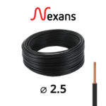 ROULEAU CABLE RIGIDE U500V 2,5MM . NEXANS & INGELEC