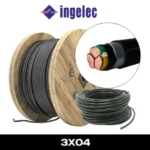 Câble armé RVFV cuivre  3x4mm² U1000 INGELEC