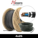 Cable Electrique RVFV 4×25 Prix au metre