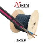 Câble R2V Rigide  2×2,5mm² U1000 NEXANS