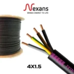 Câble Rigide R2V  4×1,5mm² U1000 NEXANS