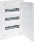 COFFRET ENCASTRE 36 MODULE PORTE OPAQUE [ VF312PF ]. HAGER