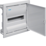 COFFRET ENCASTRE 12 MODULE PORTE OPAQUE. HAGER