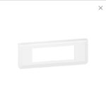 Plaque de finition horizontale Mosaic pour 6 modules blanc [ 78816L] . Legrand