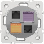 PRISE MIXE RJ45 CAT.7 PRISE RJ45 CAT.6A + OBTURATEURS - Image 7
