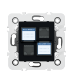 Double prise RJ45 CAT.6 + obturateurs - Image 8