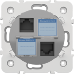 PRISE RJ45X2 CAT.6 + OBTURATEURS - Image 8