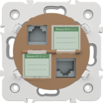 DOUBLE PRISE RJ12 CAT.3 OBTURATEURS - Image 6