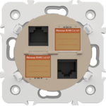 DOUBLE PRISE RJ45 CAT 6A + OBTURATEURS - Image 6