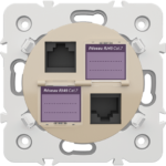 DOUBLE PRISE RJ45 CAT.7 + OBTURATEURS - Image 5