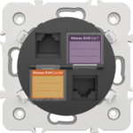 PRISE MIXE RJ45 CAT.7 PRISE RJ45 CAT.6A + OBTURATEURS - Image 8